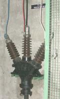 Ligne Maginot - ELEC - RéSEAU ALIMENTATION OUVRAGES DU SFH - (Infrastructures électriques) - HAGUENAU 1 - Poste de coupure
Tête de cable de l'arrivée HTA venant du poste de Haguenau
