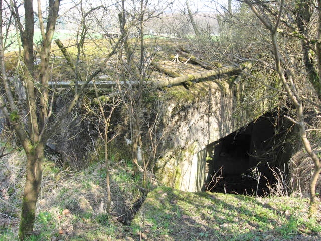 Ligne Maginot - KIRSCHBRUEHL - (Blockhaus pour canon) - Facade arriere - Christian LENHARD