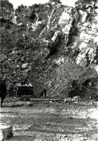 Ligne Maginot - ROQUEBRUNE - CORNILLAT - (Ouvrage d'artillerie) - Construction de l'ouvrage
La carrière locale produisant les graviers utilisés. Le sable était peut être lui aussi issu de cette carrière