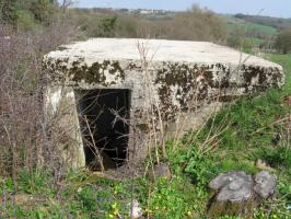 Ligne Maginot - LUXENMUEHLE OUEST - (Blockhaus pour arme infanterie) - L'entrée