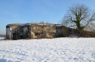 Ligne Maginot - 85 - HASELBERG - (Casemate d'infanterie - double) - Vue générale coté sud-ouest