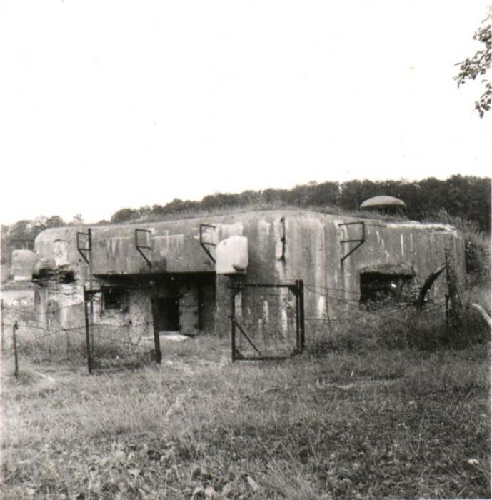 Ligne Maginot - VERRERIE - (Casemate d'infanterie - double) - Vue de la casemate en 1940 - Inconnu