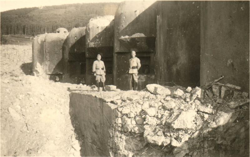 Ligne Maginot - HOCHWALD - (Ouvrage d'artillerie) - Bloc 6
Le bloc en 1940 - Inconnu