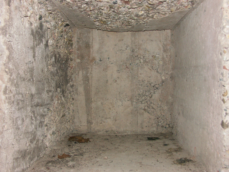 Ligne Maginot - Le DMP de l'Erbsenberg - L'intérieur de l'un des fourneaux de mine - Pascal LAMBERT