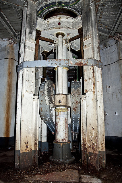 Ligne Maginot - Ouvrage d'artillerie du MONTE-GROSSO - Bloc 5
Contrepoids de la tourelle de 75 mle 33 - Charonek