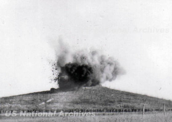Ligne Maginot - ACHEN NORD EST - (Casemate d'infanterie - double) - Image extraite du film de propagande tourné dans ce secteur - Inconnu