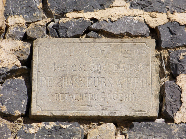 Ligne Maginot - CAMP DE RESTEFOND - (Casernement) - Cartouche contructeur - Marc ENDINGER