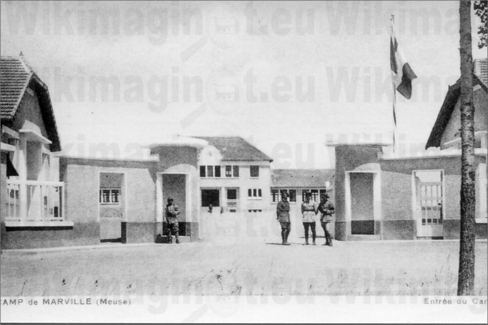 Ligne Maginot - SAINT JEAN - MARVILLE - (Camp de sureté) - Entrée du camp - Carte Lirot
