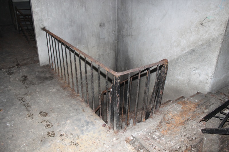 Ligne Maginot - SOUFFLENHEIM (II / 23° RIF) - (Abri) - Escalier de liaison entre les étages supérieur et inférieur - Antoine SCHOEN