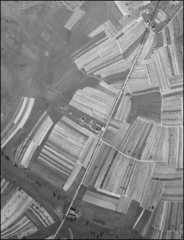 Ligne Maginot - RAHLING (Dépôt de Munitions) - Photo aérienne de 1951 - IGN