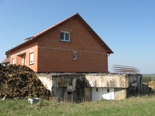 Ligne Maginot - SINGLING 8 - (Blockhaus pour canon) - Vue générale  - Christian LENHARD