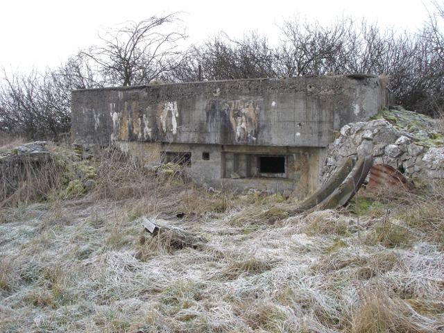 Ligne Maginot - NEUWIESE 1 - (Blockhaus pour arme infanterie) - Façade de tir - Christian LENHARD