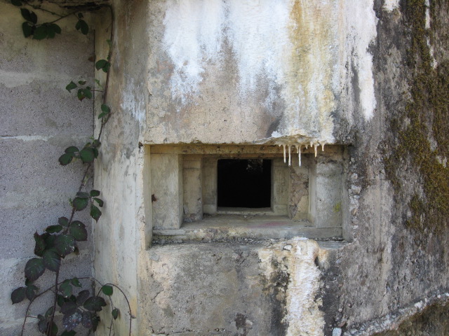 Ligne Maginot - SINGLING 8 - (Blockhaus pour canon) - Créneau FM - Christian LENHARD