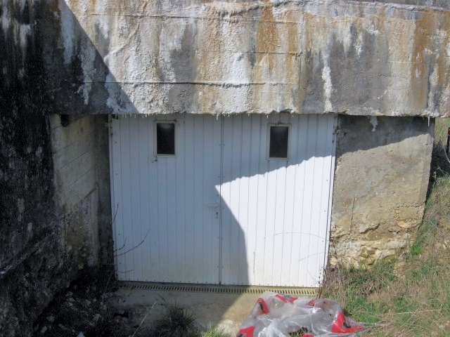 Ligne Maginot - SINGLING 8 - (Blockhaus pour canon) - L'entrée du canon - Christian LENHARD