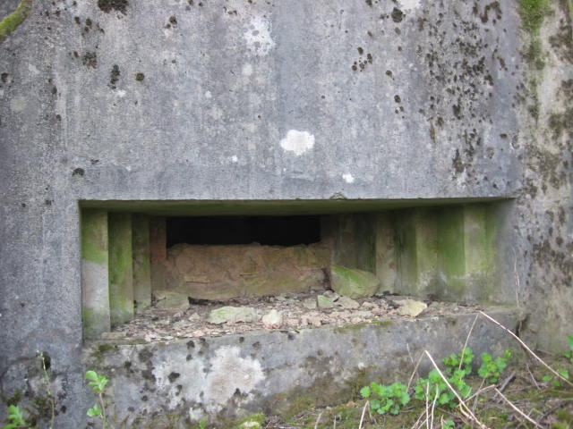 Ligne Maginot - RIMERSBERG 2 - (Blockhaus pour canon) - Créneau pour canon - Christian LENHARD