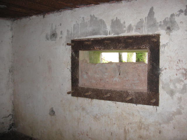 Ligne Maginot - RIMERSBERG 2 - (Blockhaus pour canon) - Créneau du canon - Christian LENHARD
