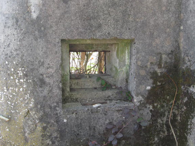 Ligne Maginot - STOECKWALD OUEST - (Blockhaus pour canon) - Créneau FM - Christian LENHARD