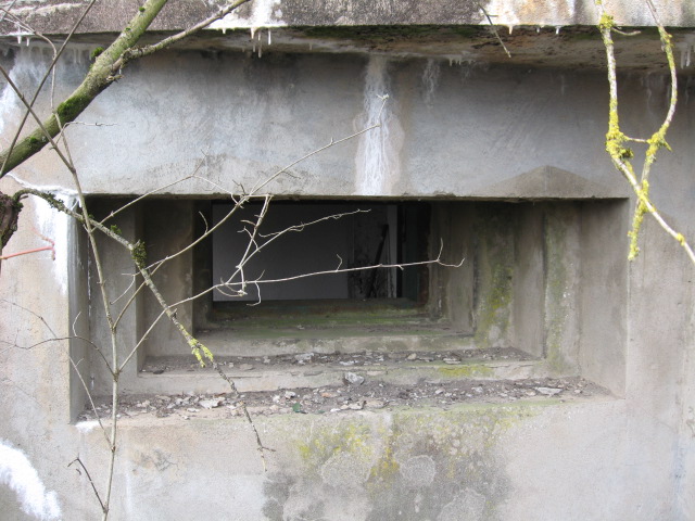 Ligne Maginot - HAMMELSWIESE 5 - (Casemate d'infanterie) - Créneau pour canon - Christian LENHARD