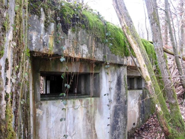 Ligne Maginot - HOLZSCHLAG 3 - (Blockhaus pour canon) - Façade de tir - Christian LENHARD