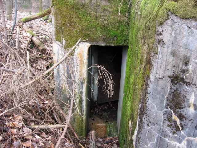 Ligne Maginot - HOLZSCHLAG 3 - (Blockhaus pour canon) - L'entrée du personnel - Christian LENHARD