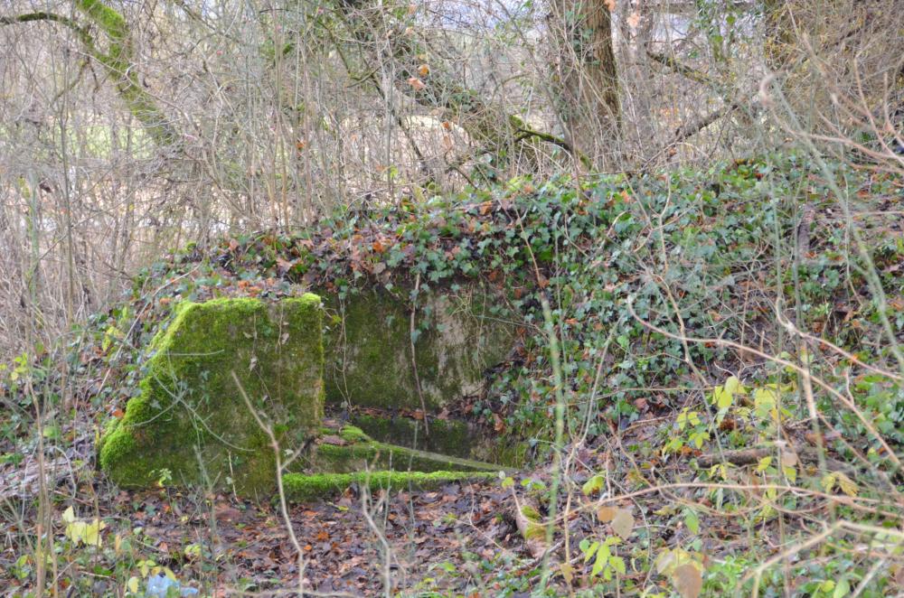 Ligne Maginot - HUTTINGUE (Ouvrage d'infanterie) - Entrée Est en puits. - D. Froehly