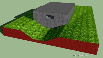 Ligne Maginot - SINGLING 6 (Blockhaus pour arme infanterie) - Vue générale 