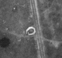 Ligne Maginot - PORT DU RHIN SUD 14 - (Cuve pour canon) - L'encuvement en 1964