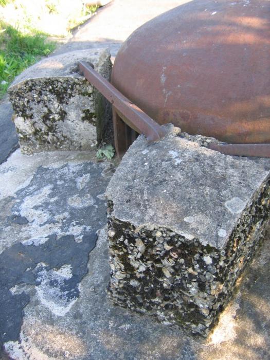 Ligne Maginot - AUENHEIM NORD - (Casemate d'infanterie) - Détail des aménagement d'une des cloches GFM - Les Gardiens du Rhin