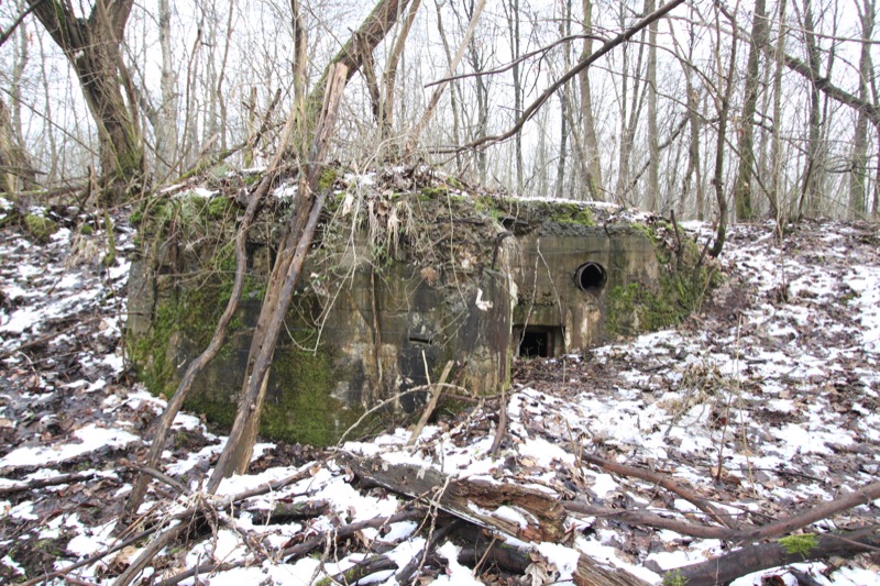 Ligne Maginot - 34 - THALERKOPF - (Casemate d'infanterie - Simple) - L'entrée du blockhaus - Les Gardiens du Rhin