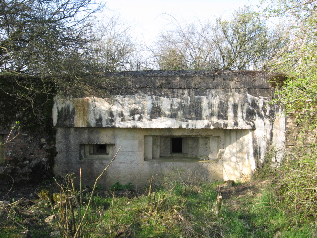Ligne Maginot - SCHITTEFELD 2 - (Blockhaus pour arme infanterie) - Façade de tir - Christian LENHARD