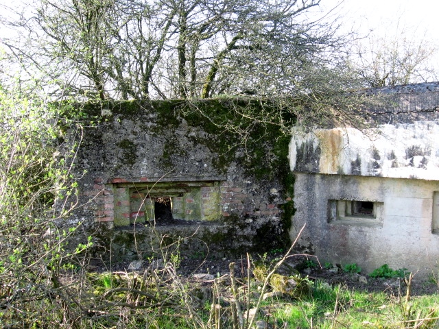 Ligne Maginot - SCHITTEFELD 2 - (Blockhaus pour arme infanterie) - Mur d'aile avec faux créneau - Christian LENHARD