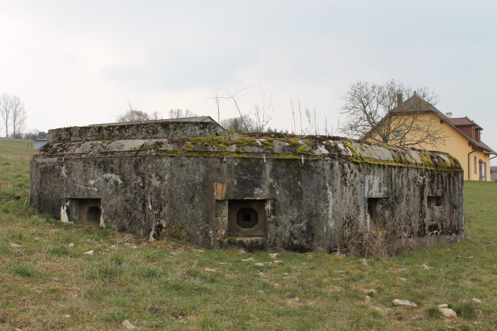 Ligne Maginot - BARRAGE 1 - (Blockhaus pour arme infanterie) - Façade de tir - Christian LENHARD