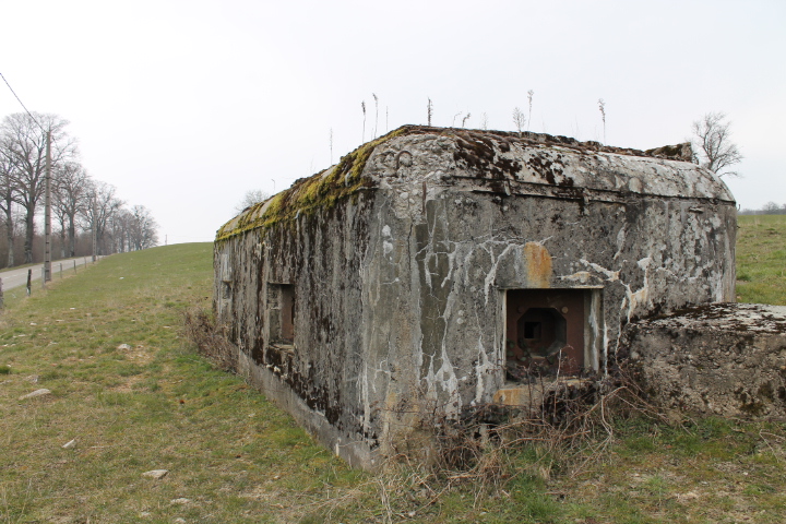 Ligne Maginot - BARRAGE 1 - (Blockhaus pour arme infanterie) - Façade de tir - Christian LENHARD