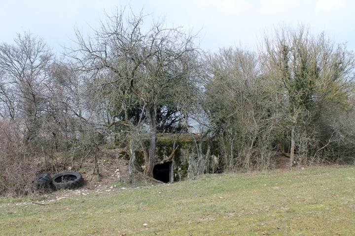 Ligne Maginot - FUERST 4 - (Blockhaus pour canon) - Façade arrière - Christian LENHARD
