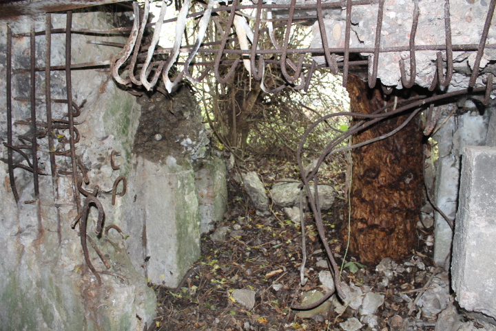 Ligne Maginot - C14 - CONFLUENT 1 - (Blockhaus pour canon) - L'entrée du matériel - Christian LENHARD