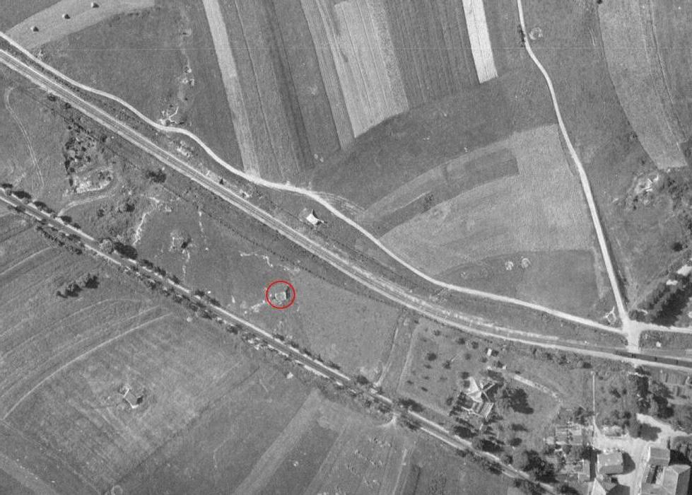 Ligne Maginot - OLFERDINGER 5BIS - (Blockhaus pour canon) -  - IGN - Géoportail 1946