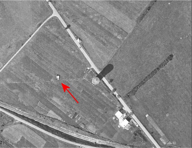 Ligne Maginot - CB32-C - UNTERRULEN - (Blockhaus pour arme infanterie) - Vue aérienne datée du 31 décembre 1959. - IGN - Géoportail 1959