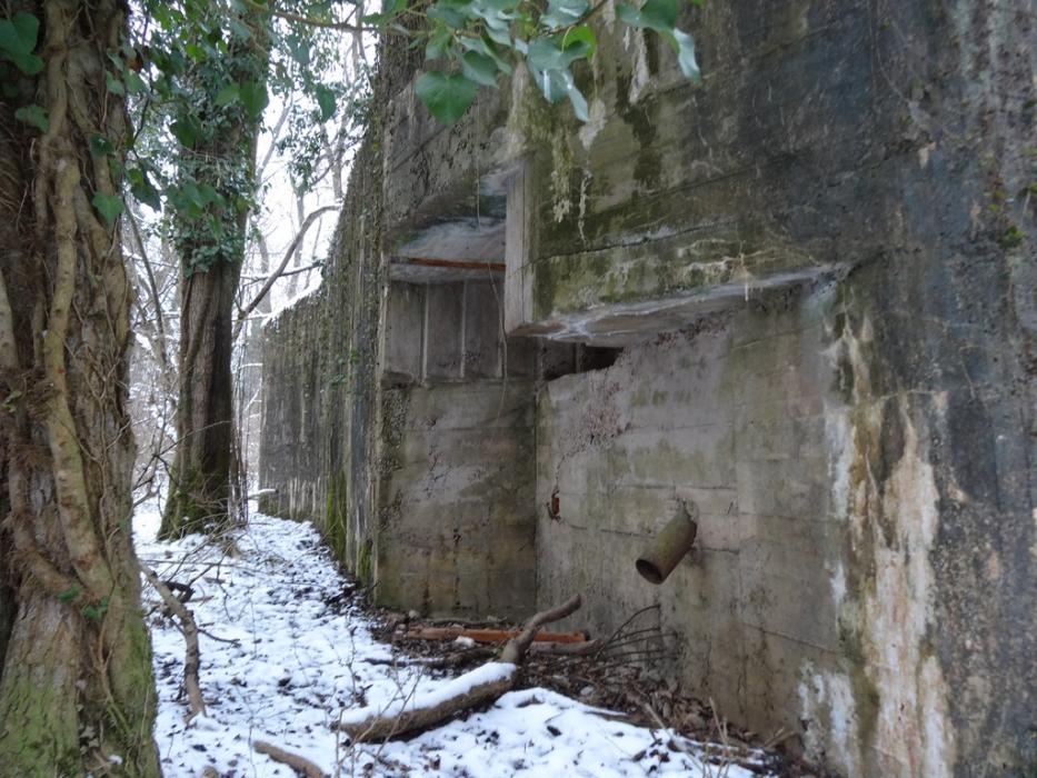 Ligne Maginot - PAYSANS OUEST - (Blockhaus pour arme infanterie) - Façade frontale - Lionnel  SPERANDIO