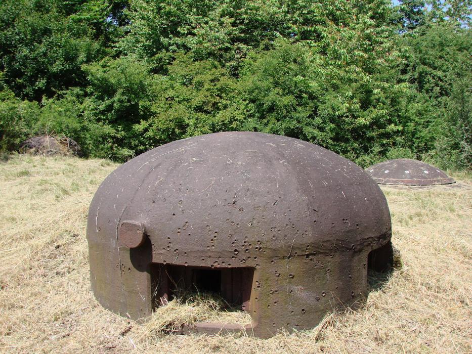 Ligne Maginot - HACKENBERG - A19 (Ouvrage d'artillerie) - Bloc 4
Vue d'ensemble. - Schnoupf