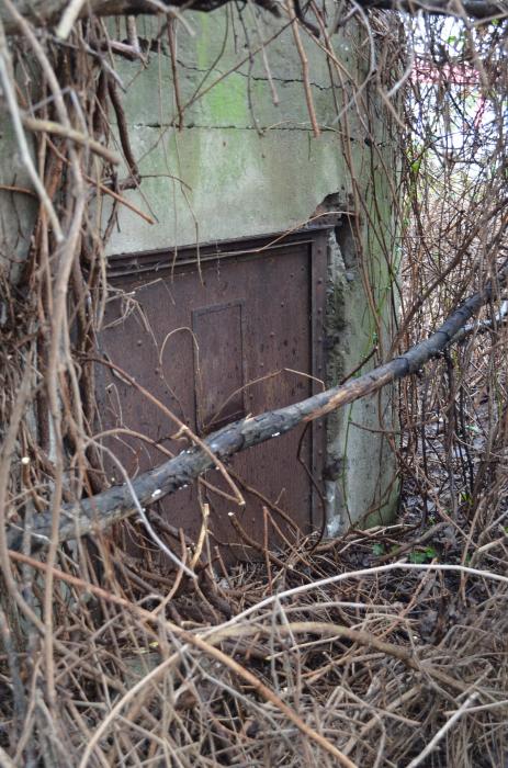 Ligne Maginot - RIXHEIM EST (10° RIF PUIS 105° DIF) - (PC de Secteur) - Cette entrée est orientée Sud-Est et est munie d'une porte blindée. - D. Froehly