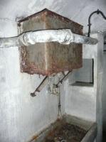 Ligne Maginot - PLATE LOMBARDE - (Ouvrage d'infanterie) - La cuisine
Evier et réserve d'eau