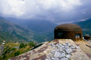 Ligne Maginot - RIMPLAS (RS) - (Ouvrage d'artillerie) - Bloc 3
Vue depuis la cloche GFM