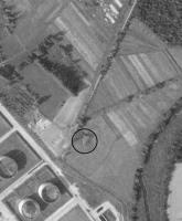 Ligne Maginot - 12/3 - NEURIED - (Casemate d'infanterie - Double) - Photo aérienne de 1968.
L'usine se rapproche.