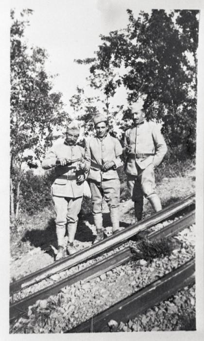 Ligne Maginot - MONTE GROSSO (MG) - E02 - (Ouvrage d'artillerie) - Photo datant probablement de la construction de l'ouvrage - Inconnu