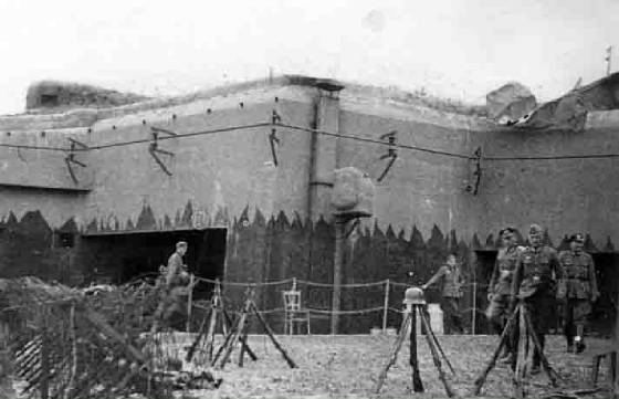 Ligne Maginot - BOVENBERG - A27 - (Ouvrage d'infanterie) - Bloc 1
Photo prise en 1940 sous l'occupation allemande - Inconnu