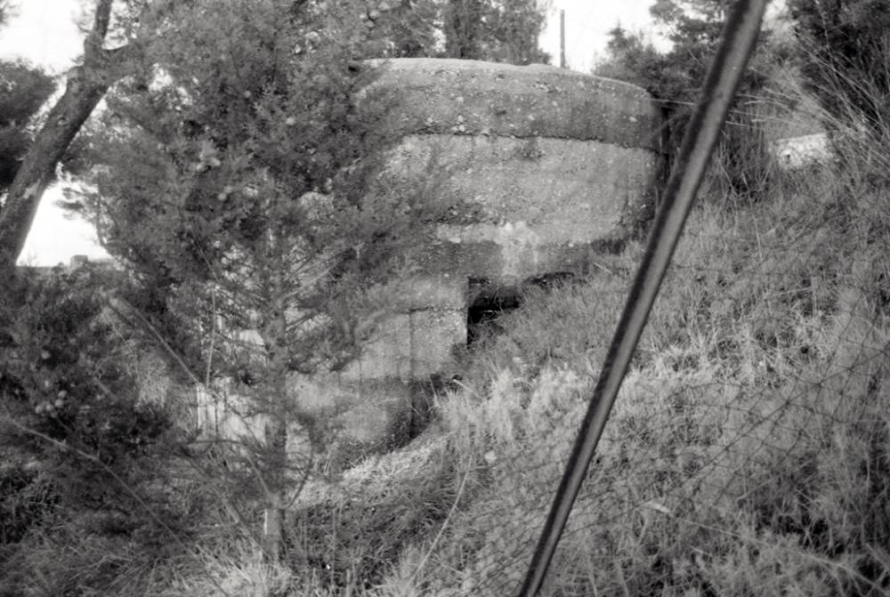 Ligne Maginot - EZE GRANDE CORNICHE (Cuve pour arme d'infanterie) - Cuve pour FM en DCA - LOVINY Alain