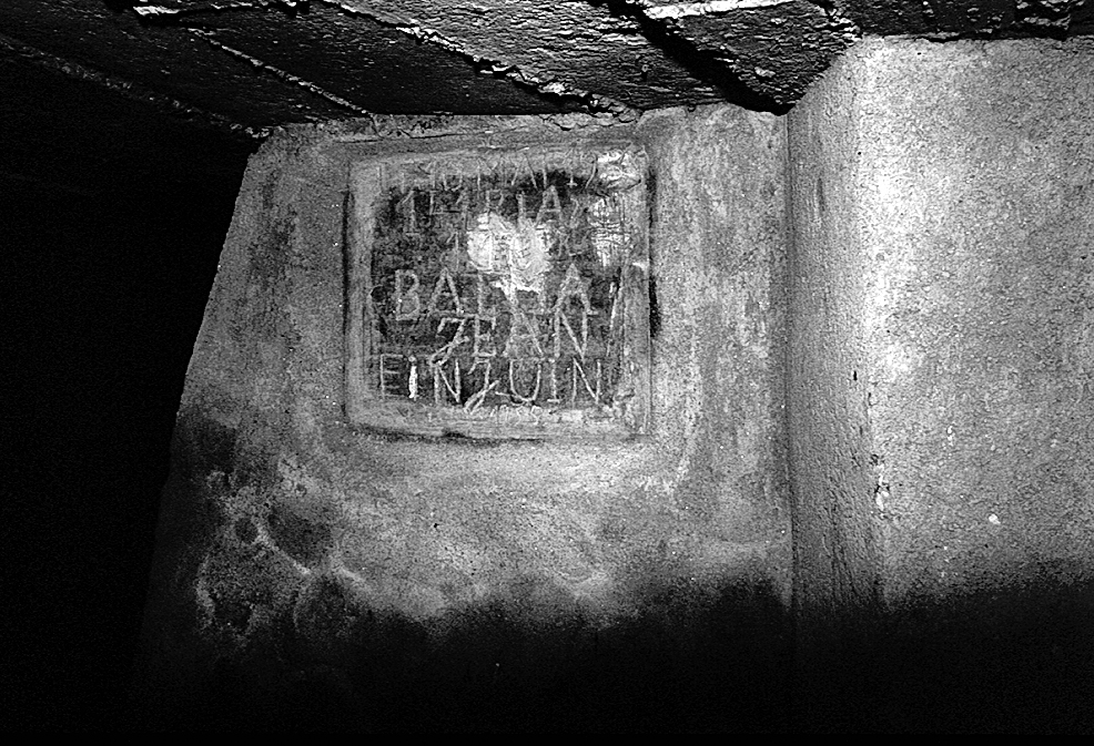 Ligne Maginot - SAINT DALMAS LE SELVAGE (SD) - (Ouvrage d'infanterie) - Inscription dans l'ouvrage - LOVINY Alain