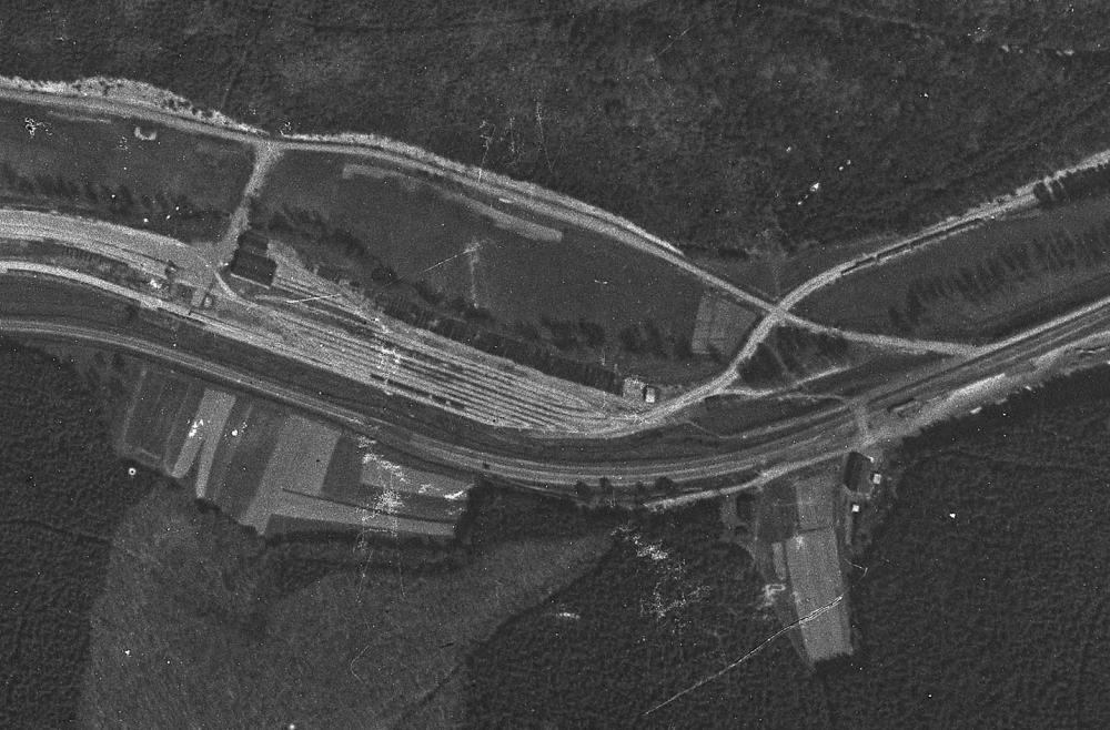 Ligne Maginot - SAINT LOUIS LES BITCHE (TêTE D'ANTENNE) - (Infrastructure ferroviaire) - Vue aérienne - IGN