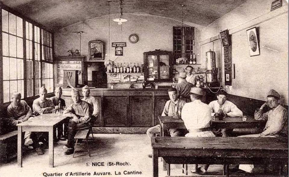 Ligne Maginot - QUARTIER AUVARE - SAINT ROCH (157° RAP) - (Casernement) - La cantine (foyer du soldat) - Inconnu