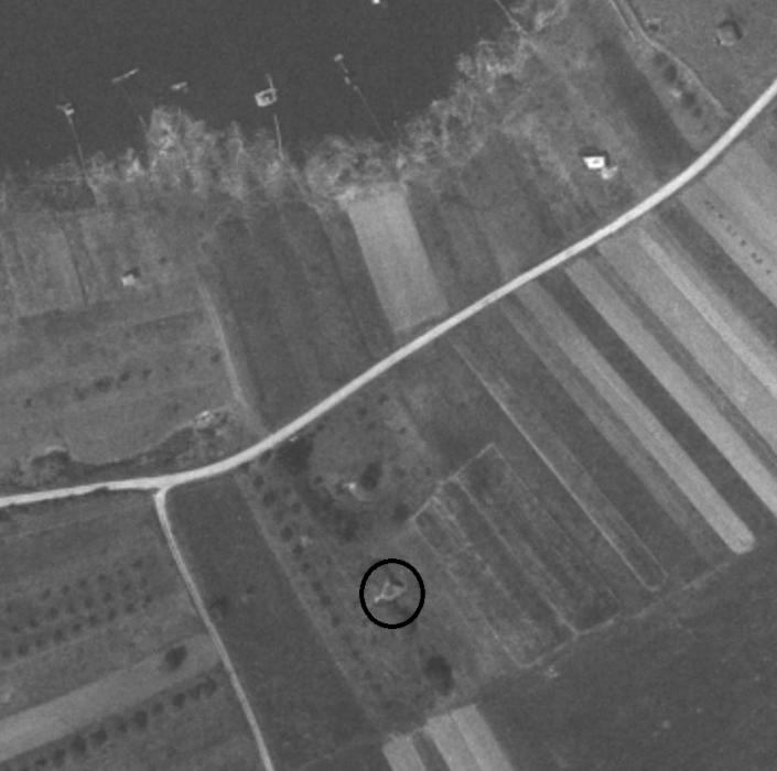 Ligne Maginot - C12B - COLLINE ROUGE - (Blockhaus pour canon) -  - IGN - Géoportail 1967
